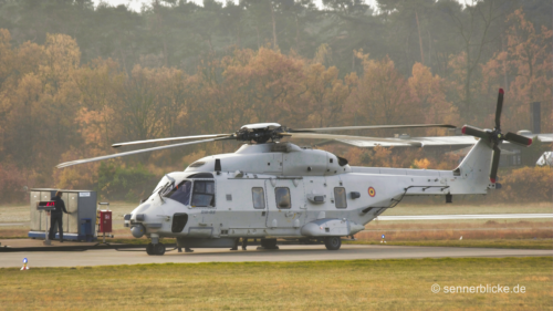 NH90 an der Tankstelle