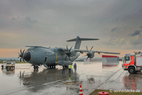 Besuch einer A400 in Kassel-Calden