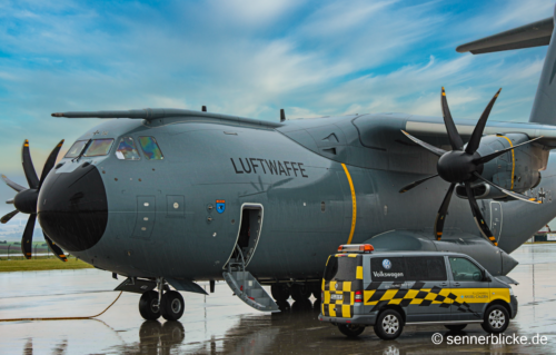 Besuch einer A400 in Kassel-Calden