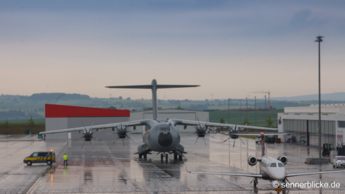 Besuch einer A400 in Kassel-Calden