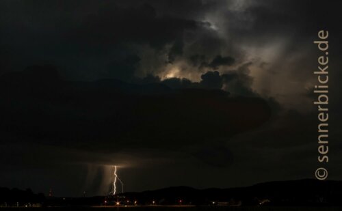 Starkgewitter bei EDLI 2017