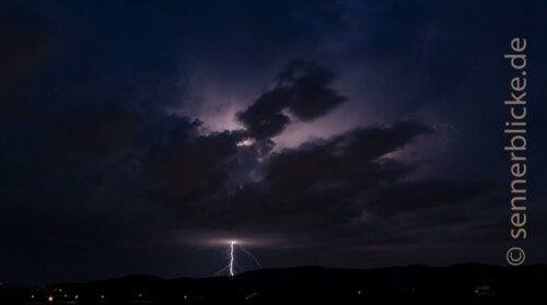 Starkgewitter bei EDLI 2017