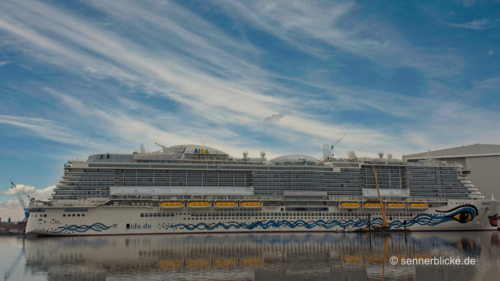 AIDA Nova bei der Meyerwerft